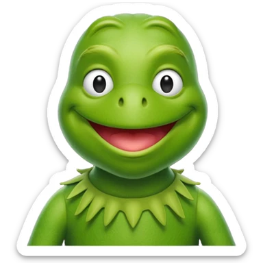 Kermit sticker