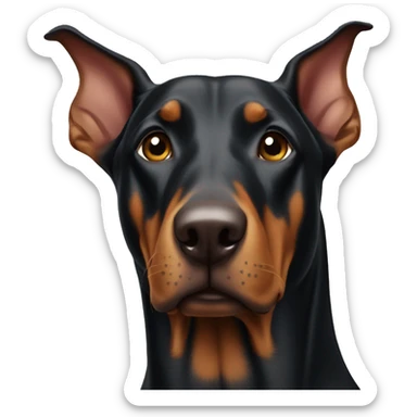 Doberman  sticker