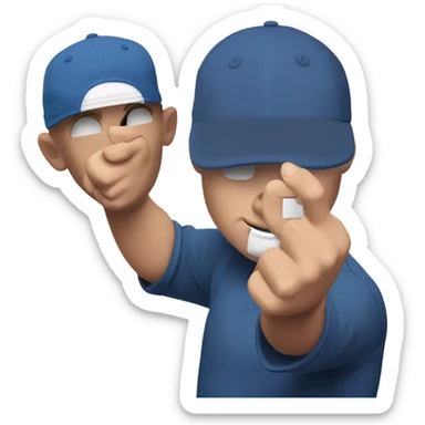 john cena you can’t see me sticker