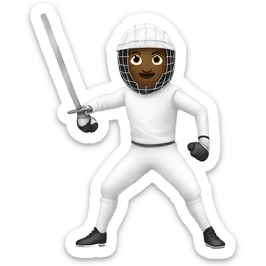fencer  sticker