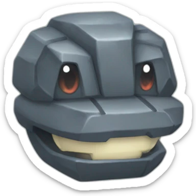 pokemon onix sticker