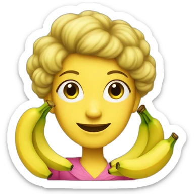 Chiquita banana lady sticker