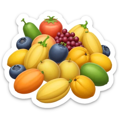 Glutathione food sticker