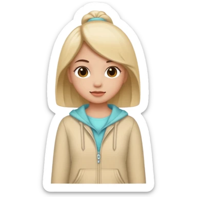 Me in a cute outfit sticker