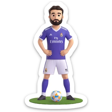 portrait of Arda Güler, young football player, natural pose, wearing Real Madrid jersey, no background sticker