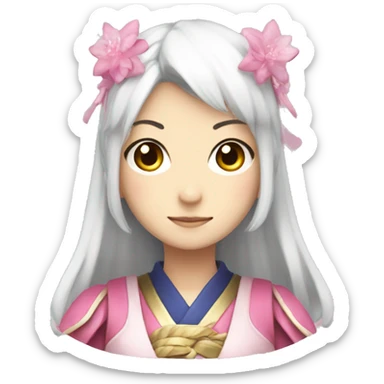 japanese magical girl sticker