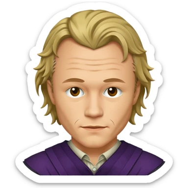 Heath Ledger sticker