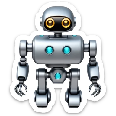 miniature nanobot robots, nanotechnology sticker