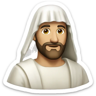 jesús de nazaret sorprendente y original sticker