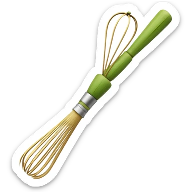bamboo chasen whisk sticker