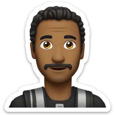 Kel mimar selim bey sticker