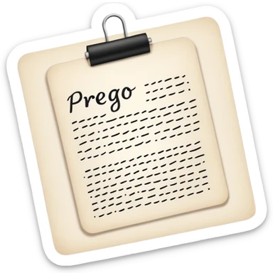 the Italian way of saying "You're welcome" sticker