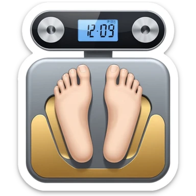 a grey weighing machine for human body, with no smily faces sticker