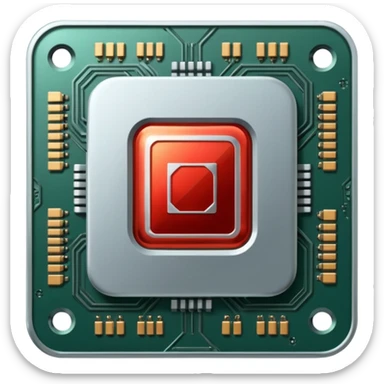 AMD processor sticker