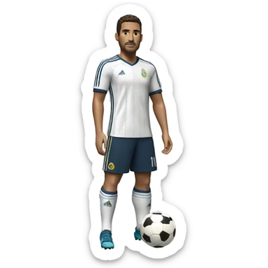 camiseta de futbol adidas sticker