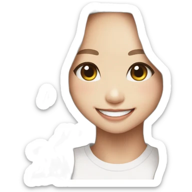 jennie kpop idol smiling sticker