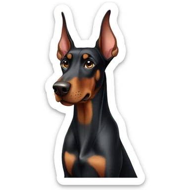 Doberman  sticker