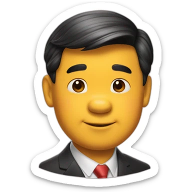 Xi Jinping Winnie the pooh sticker