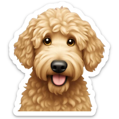Golden doodle  sticker