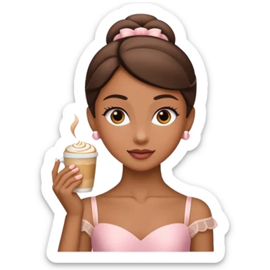 Balerina cappuccina sticker