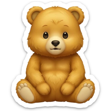 Honey bear sticker