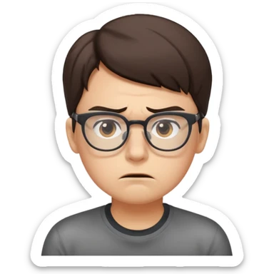 Cringe Hard worker sticker