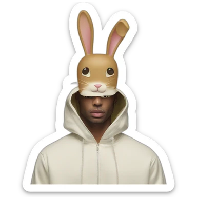 bad bunny jacquemus sticker