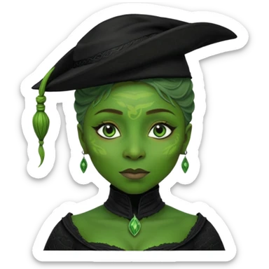 Elphaba wicked movie Cynthia erivo sticker