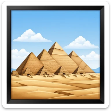 pyramids of giza sticker