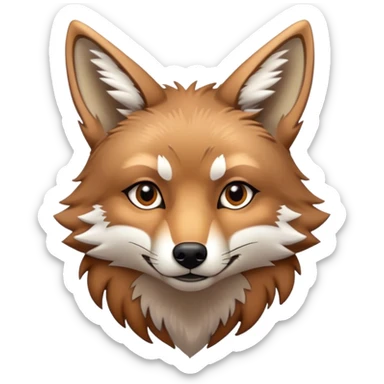 Magical Coyote sticker