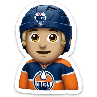 edmonton oilers sticker