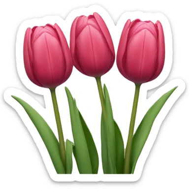 Tulips sticker