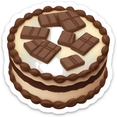 chocolate cake sticker