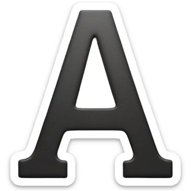 (-a+) sticker