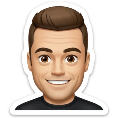 Robbie Williams sticker