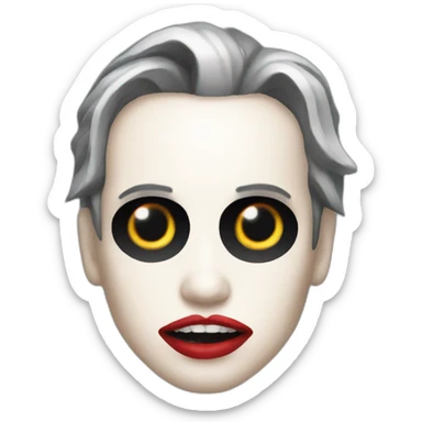 Marylin manson sticker