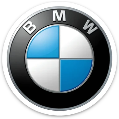bmw логотип sticker