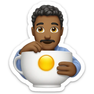 Good morning poster sticker