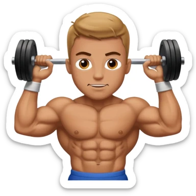 gym bro sticker