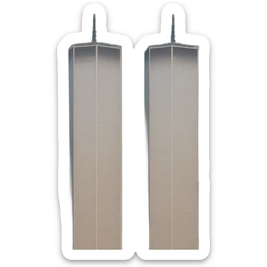 Twin Towers terror sticker