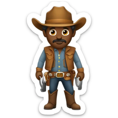 cowboy analytics sticker