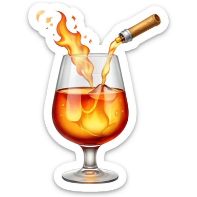 malatov cocktail being thrown sticker