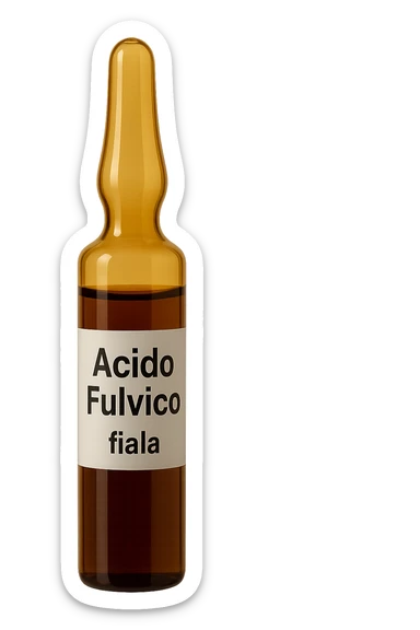 Acido fulvico fiala in italiano sticker