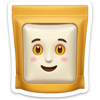 flour package sticker