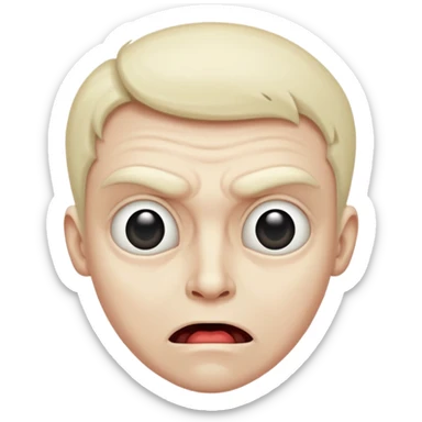 dumb, alienated, lame, crazy, aggressive, ugly, horny, loud, deaf, blind, soft, outspoken, shallow , perfunctory, mean  & unapologetic sticker