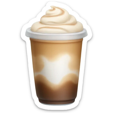 Ice latte  sticker
