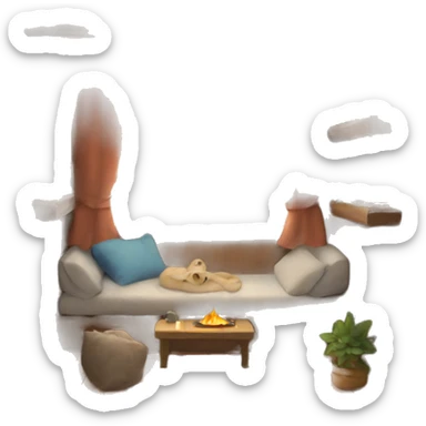 cozy nook sticker