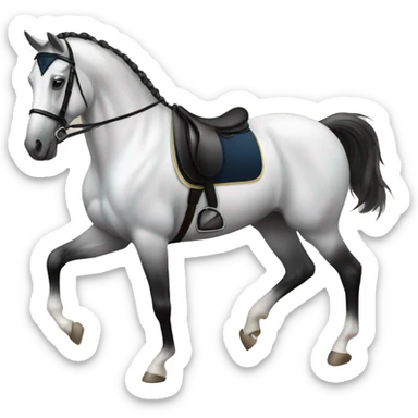 Dressage sticker