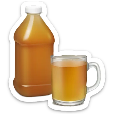 apple cider vinegar sticker