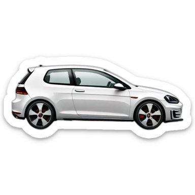 Golf gti sticker